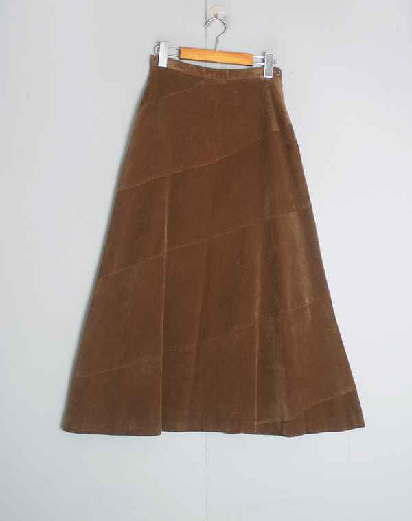 [빈티지샵 CAPTAIN]100% Rayon Long Skirt [25]