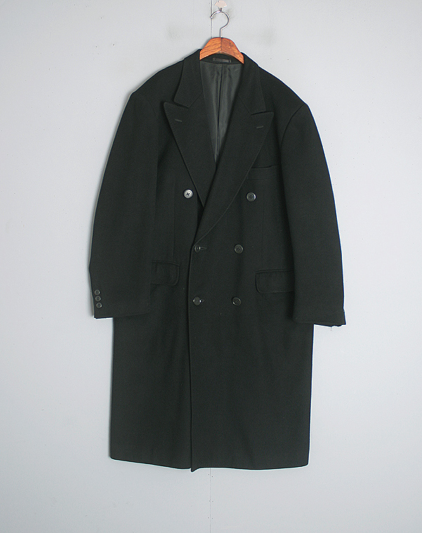 [빈티지샵 CAPTAIN]100% Cashmere Long Coat