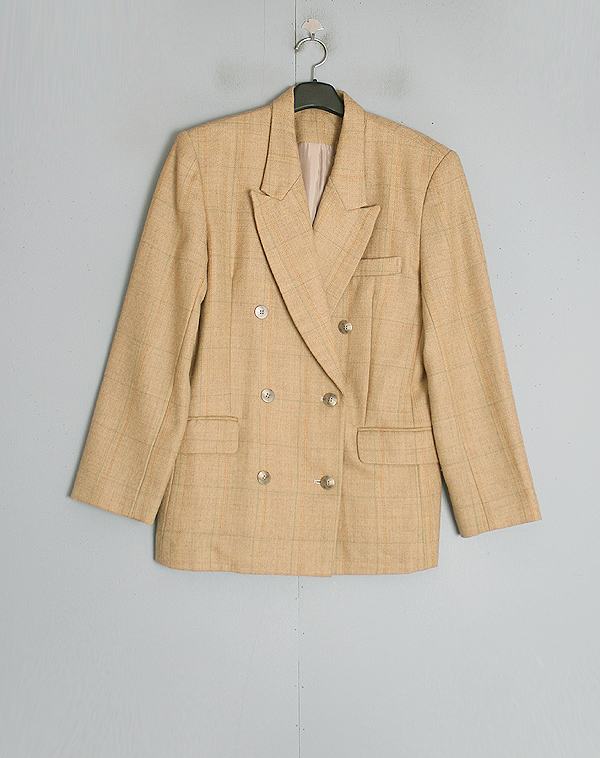 [빈티지샵 CAPTAIN]100% Wool Vintage Blazer [Women&#039;s]